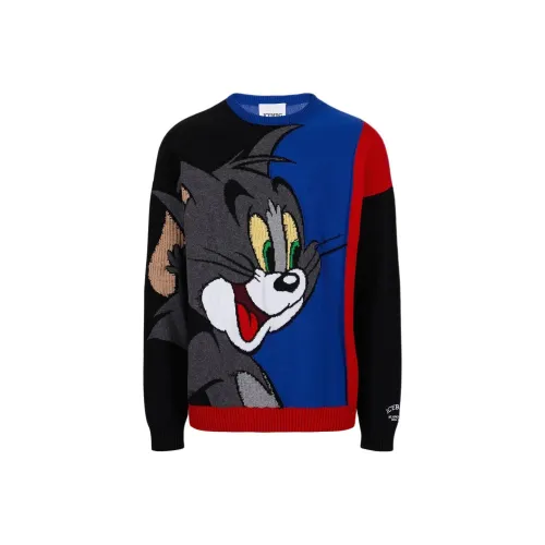 Цвет айсберга, черный, унисекс, свитеры