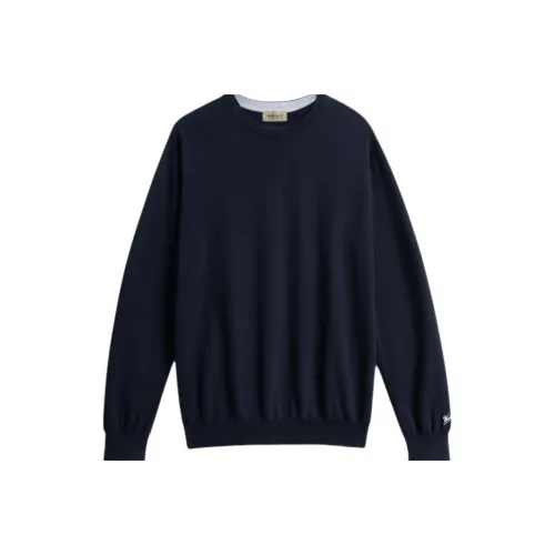 WOOLRICH Синие Мужские Свитера