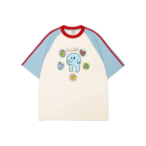 Guuka T-Shirt Унисекс Кремово-белый