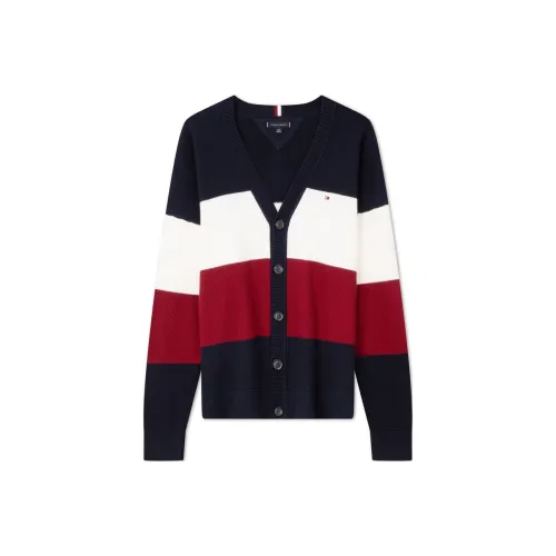 Tommy Hilfiger Темно-синий, Синий, Красный, Белый FAP Мужской Трикотаж