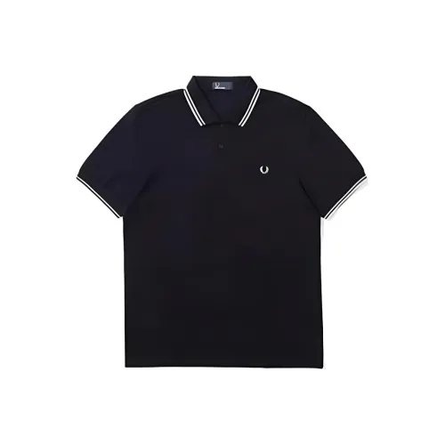 FRED PERRY Мужская черная поло