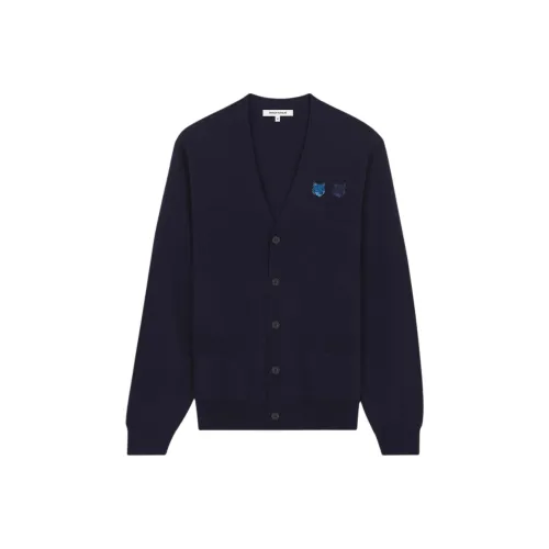 Maison Kitsune Трикотаж Мужской Темно-синий