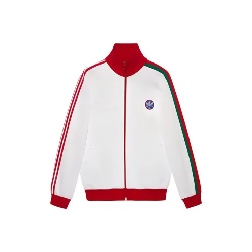 GUCCI X ADIDAS Originals SS22 Куртки и пальто Унисекс Белый