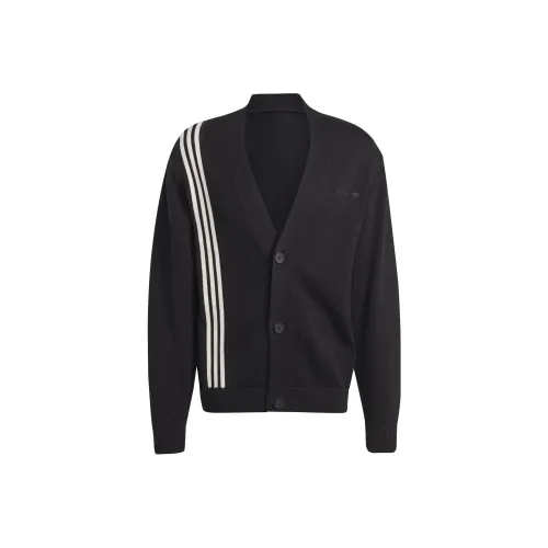 Adidas Originals RIFTA METRO OVERSIZED Кардиган Трикотаж Мужской Черный