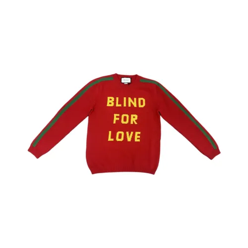 Gucci Red Мужские Свитера