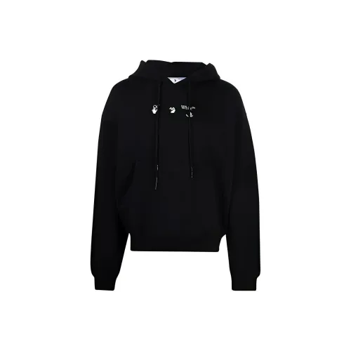 Off Белый FW21 Толстовка Мужской Черный