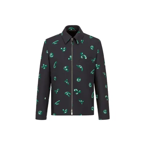 DIOR Quarterly New Products Темно-синий Мужские Куртки