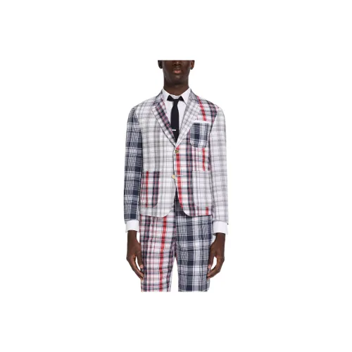THOM BROWNE Серый Мужской Куртки