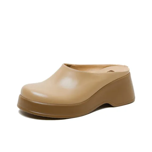 XICUNMINGWU Домашние тапочки Женские Абрикос