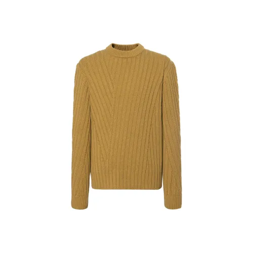 HERMES Коричневые Мужские Свитера