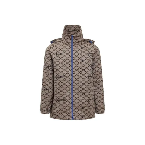 Off Белый SS22 CAMEL Мужские Куртки