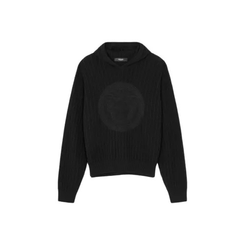 VERSACE FW24 Свитер Мужской Черный