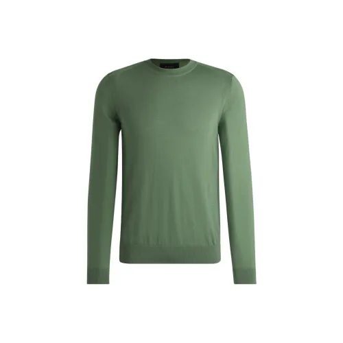 Hugo Boss Зеленые Мужские Свитера