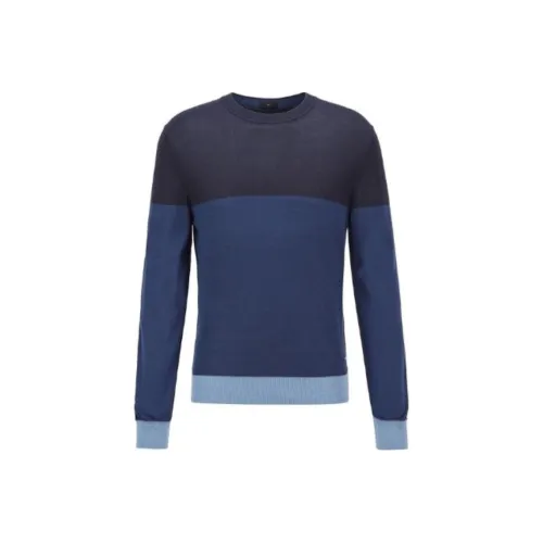 Hugo Boss Синие Мужские Свитера