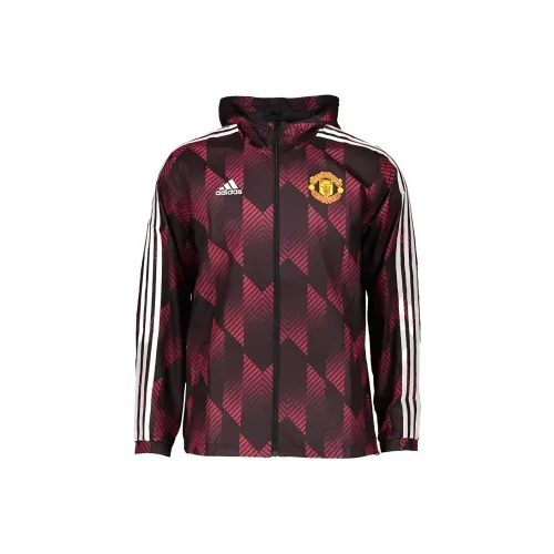 Adidas MANCHESTER UNITED THEATRE OF DREAMS Фуксия Мужские Куртки