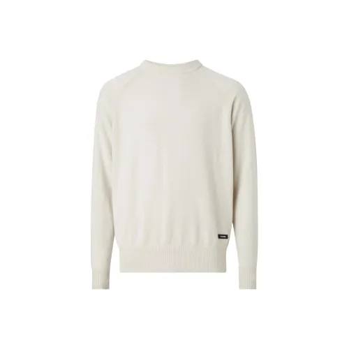 Calvin Klein Экрю Мужские Свитера