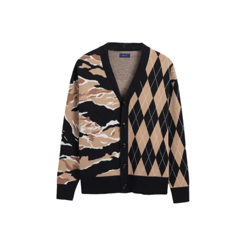 GANT Свитер Унисекс Коричневый Черный