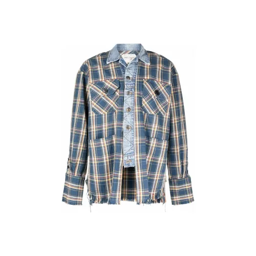 GREG LAUREN Морской Синий Мужские Куртки