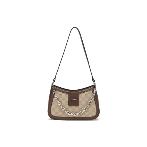 JOSINY ПУ (полиуретан) Сумка через плечо Женская Нюдовый Абрикос Белый