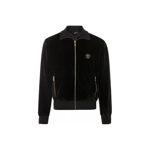 VERSACE Куртки и Пальто Мужской Черный