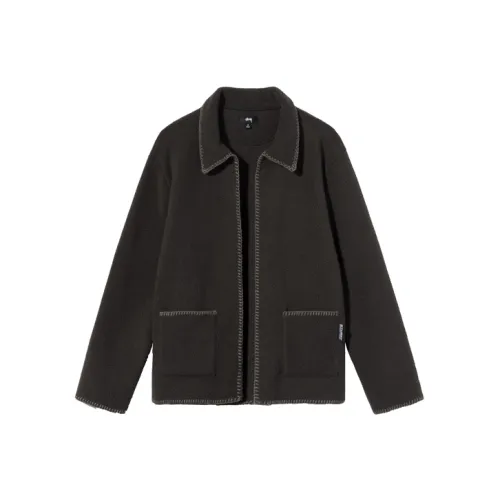 Stussy Черные Унисекс Куртки