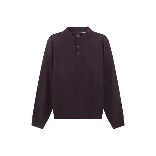 Hugo Boss SS24 Трикотаж Мужской Бордовый