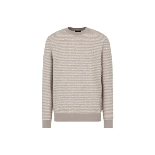 EMPORIO ARMANI Свитер Мужской Светлый Умбра