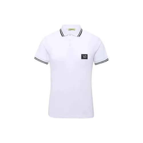 VERSACE JEANS Поло Мужское Белое