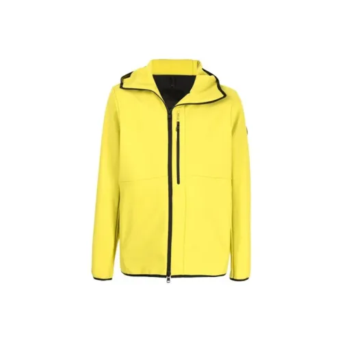 MONCLER Желтые Мужские Куртки