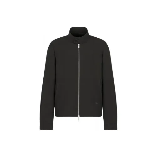 DIOR FW22 Куртки и Пальто Свободный крой Мужской Черный