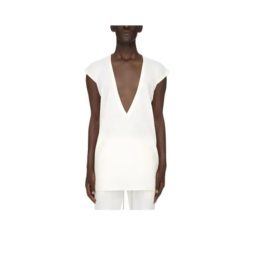 RICK OWENS совместный бренд RO X Champion SS24 Трикотаж Мужской Белый