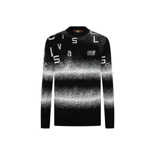 Cavalli Class Свитер Мужской Черный
