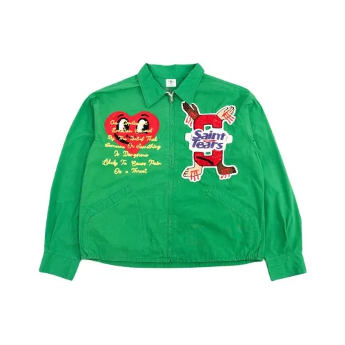 Denim Tears Зеленая Унисекс Куртка