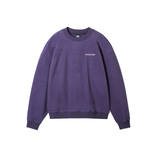Muscle Dog Свитшот Мужской Фиолетовый