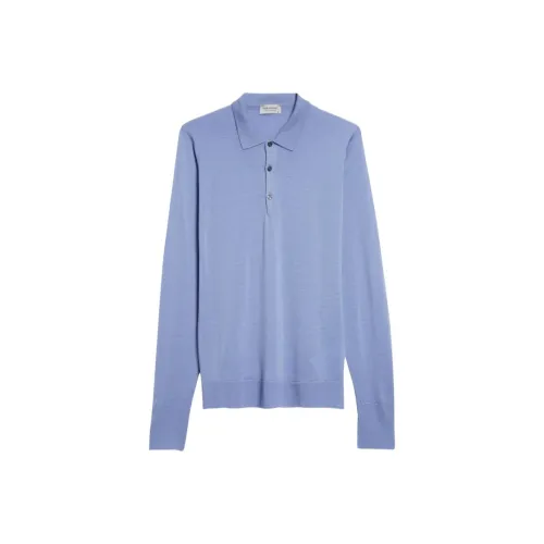 JOHN SMEDLEY Свитер Мужской Синий