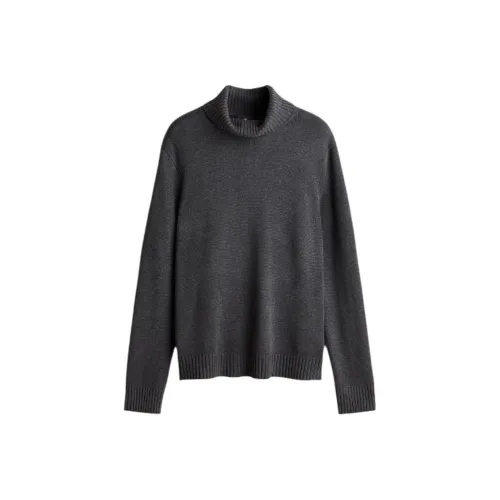 H&M Темно-серый мужской трикотаж