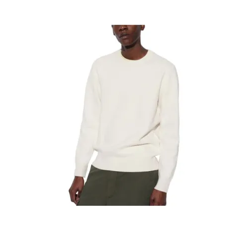 UNIQLO Сливочный Унисекс Свитеры