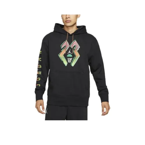 Джордан Черный Мужской Свитшот