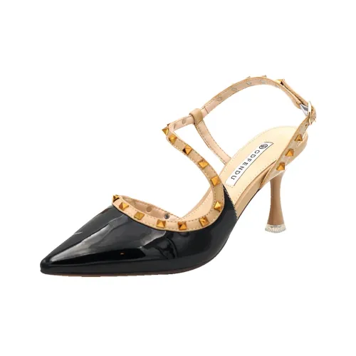 GUDIANFENGDU Узкий каблук Высокие каблуки 7 см Женские