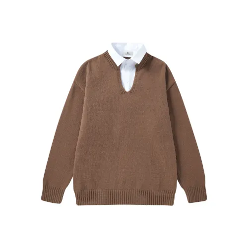 PAL ONGACO Свитер Унисекс Коричневый