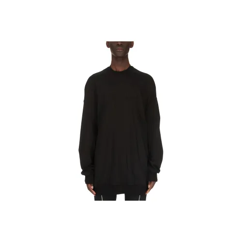RICK OWENS совместный бренд Черный мужской трикотаж