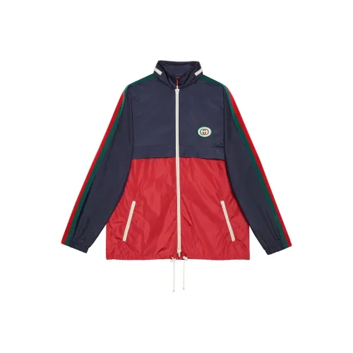 GUCCI SS22 Куртки и Пальто Мужской Синий