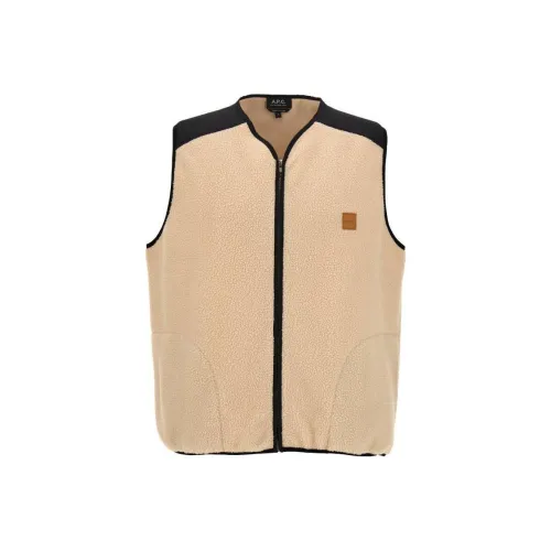 A.P.C. Joint Paragraph Бежевый Мужской Топы