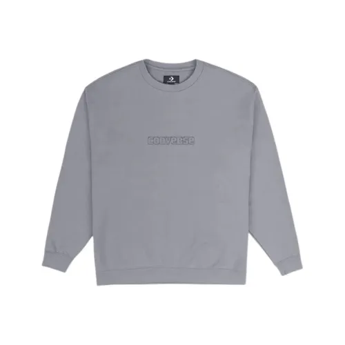 Конверс Серый Мужской Свитшот