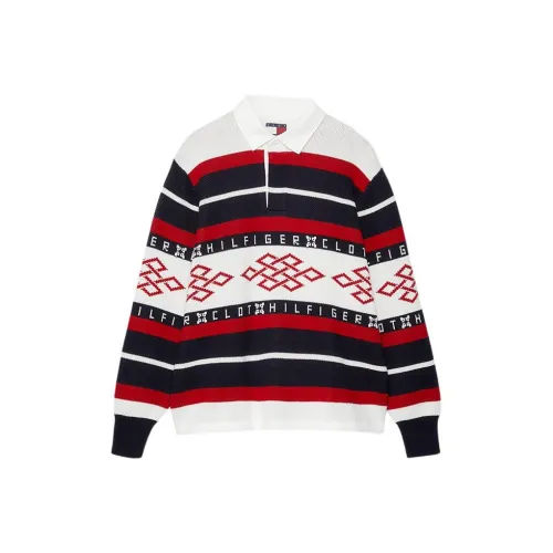 Tommy Hilfiger CLOT Co Branded Модель Темно-синий 0K4 Унисекс Свитеры