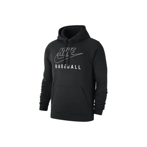 Nike SwooshClub FW24 Флис Толстовка Мужской Черный