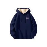 Темно-синий (Qf Ручная работа Сердце Логотип на груди _Qf Большой Ручная работа Сердце Логотип на спине)