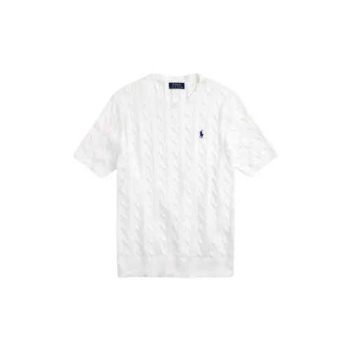 Polo Ralph Lauren FW24 Трикотаж Мужской Белый