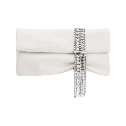 Jimmy Choo Ткань Клатч Женская Белая