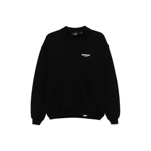 REPRESENT Мужская черная поло